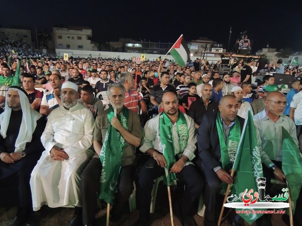 مباشر : افتتاح مهرجان البيعة والوفاء في كفرقاسم